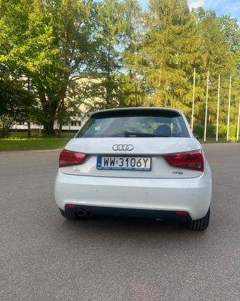 Audi A1 cena 28000 przebieg: 238410, rok produkcji 2012 z Warszawa małe 379